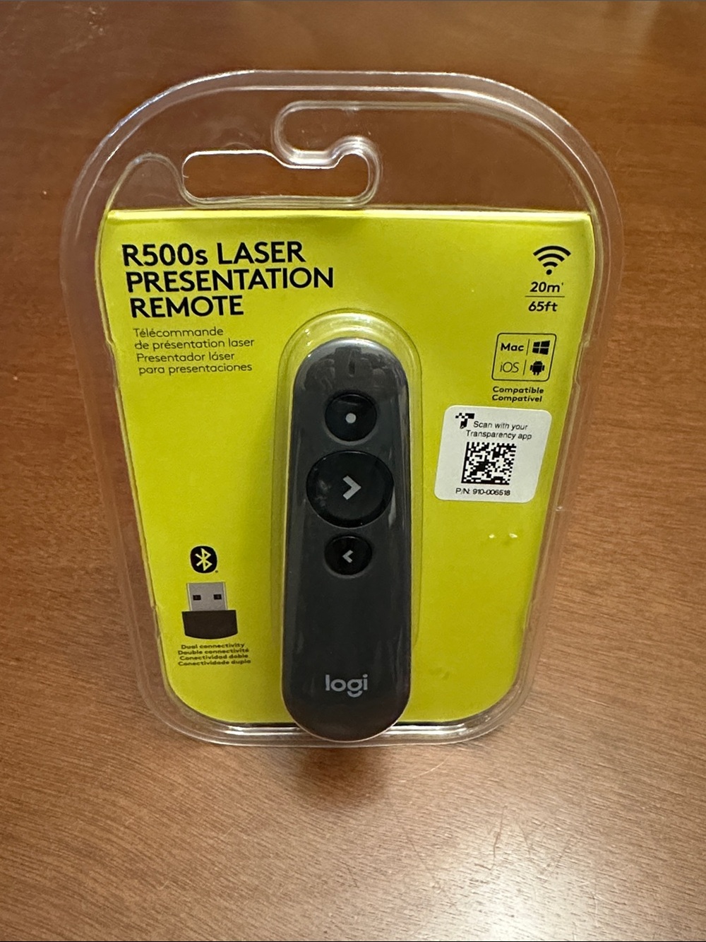 Logitech R500s Laser Presentation Remote